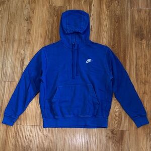 Nike Royal Blue Pullover Hoodie